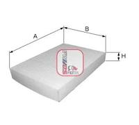 Filtro abitacolo Cartuccia filtro S 3325 C SOFIMA per JEEP GRAND CHEROKEE IV