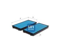 Filtro abitacolo con effetto antibatterico 34.240.00 UFI per BMW ALPINA