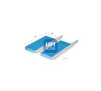 Filtro abitacolo con effetto antibatterico 34.287.00 UFI per RENAULT LATITUDE