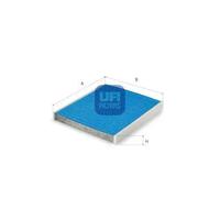 Filtro abitacolo con effetto antibatterico 34.314.00 UFI per VW SEAT AUDI SKODA