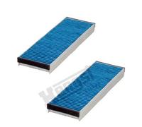 Filtro abitacolo con effetto antibatterico E1944LB-2 HENGST FILTER per AUDI VW