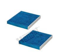 HENGST FILTER E2978LB-2 Filtro abitacolo per BMW 5 Limousine (F10) 5 GT (F07)