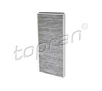 Filtro abitacolo con potere assorbente degli odori 401 409 TOPRAN
