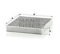 Filtro cabina MANN-FILTER CUK 2141