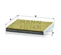 MANN-FILTER FP 1828 Filtro aria cabina - FreciousPlus Filtro Antipolline Biofunzionale - per Autovetture + veicoli commeriali