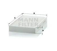 Filtro abitacolo dietro il cruscotto Filtro particellare CU 1629 MANN-FILTER