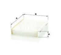 Filtro abitacolo dietro il cruscotto Filtro particellare CU 20 013 MANN-FILTER