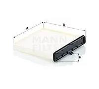 Filtro cabina MANN-FILTER CU 20 018