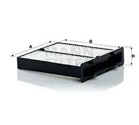 Filtro cabina MANN-FILTER CU 21 004
