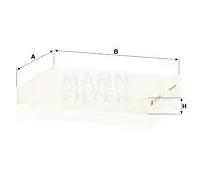 MANN-FILTER CU 21 009 Filtro aria cabina - per Autovetture + veicoli commeriali