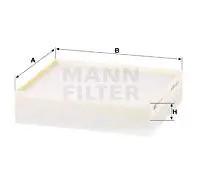 Filtro abitacolo dietro il cruscotto Filtro particellare CU 24 017 MANN-FILTER