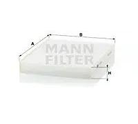 MANN-FILTER CU 26 001 Filtro aria cabina - per Autovetture + veicoli commeriali