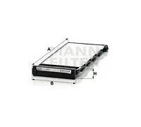 MANN-FILTER Filtro cabina CU 2808-2 - Filtro particellare - Set da 2