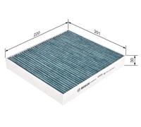 Filtro abitacolo Filtro al carbone attivo 0 986 628 519 BOSCH per NISSAN LEXUS