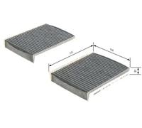 Filtro cabina BOSCH 1 987 432 386
