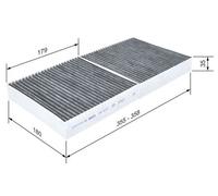 Filtro abitacolo Filtro al carbone attivo 1 987 432 571 BOSCH per MERCEDES-BENZ