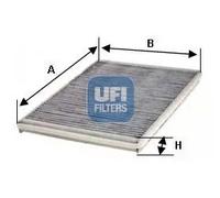Filtro abitacolo Filtro al carbone attivo 54.116.00 UFI per FORD MAZDA