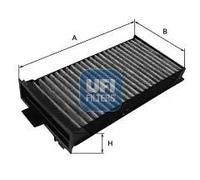 Filtro abitacolo Filtro al carbone attivo 54.125.00 UFI per CITROËN C5 I