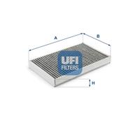 Filtro abitacolo Filtro al carbone attivo 54.155.00 UFI per LAND ROVER