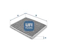 Filtro abitacolo Filtro al carbone attivo 54.162.00 UFI per OPEL ABARTH FIAT