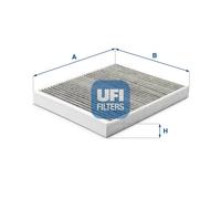 Filtro abitacolo Filtro al carbone attivo 54.230.00 UFI per OPEL CHEVROLET