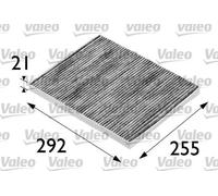 Filtro abitacolo Filtro al carbone attivo 698688 VALEO per LANCIA ALFA ROMEO