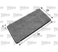 Filtro abitacolo Filtro al carbone attivo 698776 VALEO per BMW X5