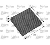 Filtro abitacolo Filtro al carbone attivo 698802 VALEO per MITSUBISHI SMART
