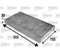 Filtro abitacolo Filtro al carbone attivo 698884 VALEO per PEUGEOT CITROËN