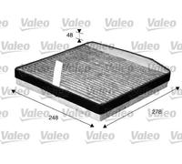 Filtro abitacolo Filtro al carbone attivo 715571 VALEO per VOLVO S70 C70 I Coupé