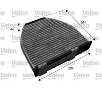 Filtro abitacolo Filtro al carbone attivo 715600 VALEO per MERCEDES-BENZ CLS SL