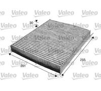 Filtro abitacolo Filtro al carbone attivo 715612 VALEO per CITROËN XSARA PICASSO