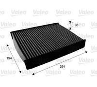 Filtro abitacolo Filtro al carbone attivo 715672 VALEO per RENAULT OPEL