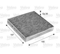 Filtro abitacolo Filtro al carbone attivo 715681 VALEO per JAGUAR XF I XJ