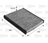 Filtro abitacolo Filtro al carbone attivo 715720 VALEO per VW AUDI SEAT SKODA