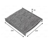 Filtro abitacolo Filtro al carbone attivo 715727 VALEO per VW SEAT SKODA