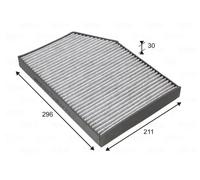 Filtro abitacolo Filtro al carbone attivo 715836 VALEO per BMW X3 3 Z4 Roadster