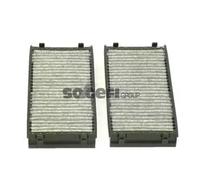 Filtro abitacolo Filtro al carbone attivo AHC349-2 PURFLUX per BMW X5 X6