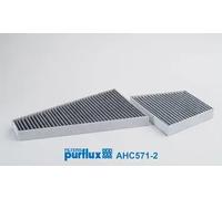 Filtro abitacolo Filtro al carbone attivo AHC571-2 PURFLUX per VW PHAETON