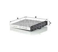 MANN-FILTER Filtro abitacolo CUK 20 018 con carbone attivato - per MAZDA CX-3