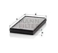 Filtro abitacolo Filtro al carbone attivo CUK 3124-2 MANN-FILTER per BMW ALPINA
