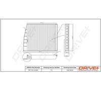 Filtro abitacolo Filtro al carbone attivo DP1110.12.0203 Drve+ per VOLVO S80 I