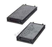 Filtro abitacolo Filtro al carbone attivo E2944LC-2 HENGST FILTER per BMW X5 X6