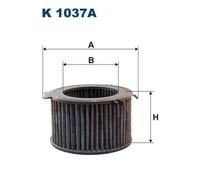 Filtro abitacolo Filtro al carbone attivo K 1037A FILTRON per VW