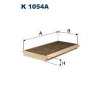 Filtro cabina FILTRON K1054A