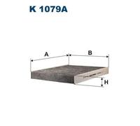 Filtro abitacolo Filtro al carbone attivo K 1079A FILTRON per MERCEDES-BENZ VW