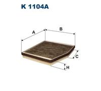 FILTRON K 1104A Filtro abitacolo
