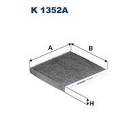 Filtro abitacolo Filtro al carbone attivo K 1352A FILTRON per SMART RENAULT