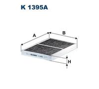 Filtro abitacolo Filtro al carbone attivo K 1395A FILTRON per RENAULT TRUCKS
