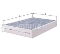 Filtro abitacolo Filtro al carbone attivo LAK 1137 KNECHT per LAND ROVER